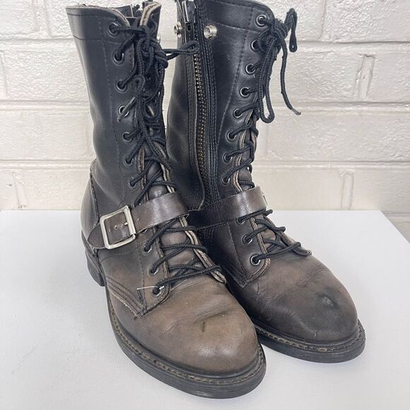 Double H Vintage Paratrooper Boots - Picture 1 of 7